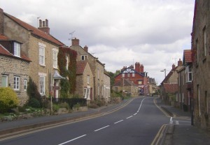 Snainton High Street looking East